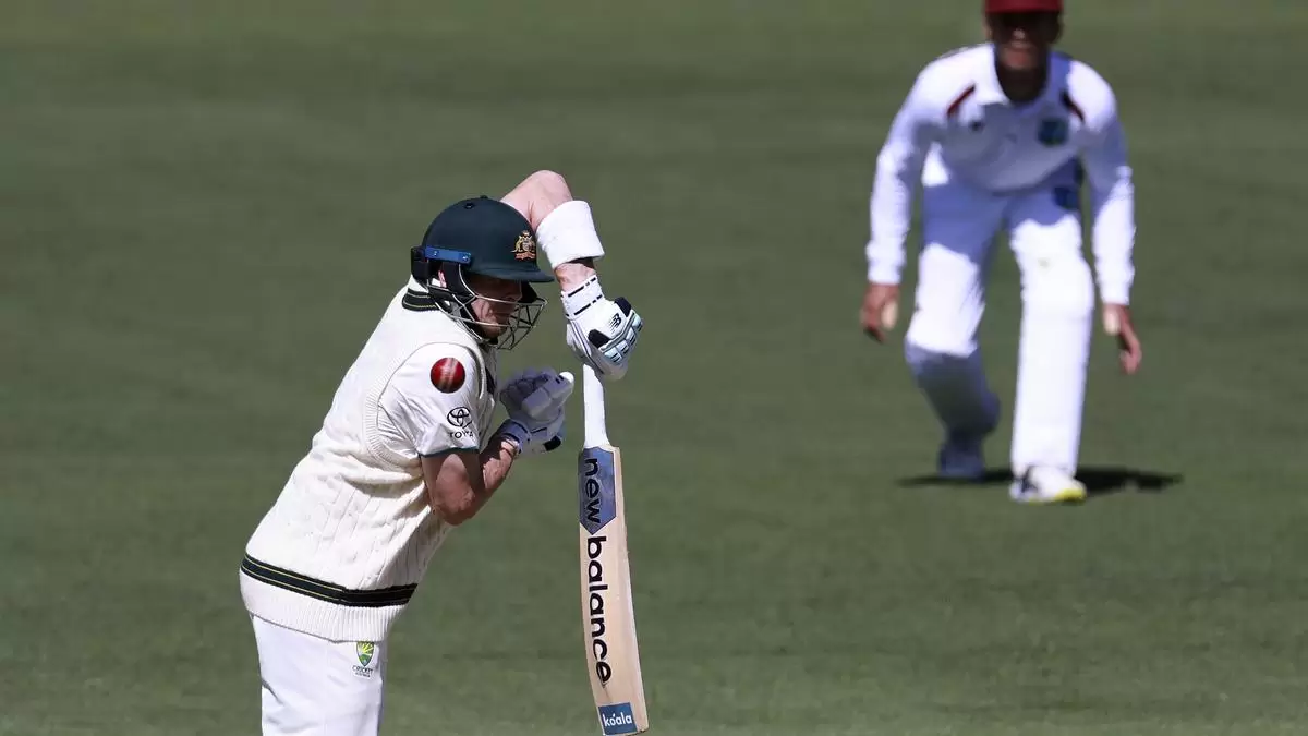 AUS vs WI Test: Smith falls cheaply in opening debut but Australia nose ahead on day one