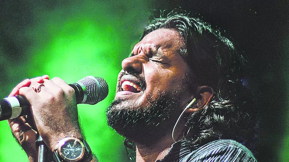 Criticism against K.S. Chithra was a political reply to a political issue, says singer composer Sooraj Santhosh