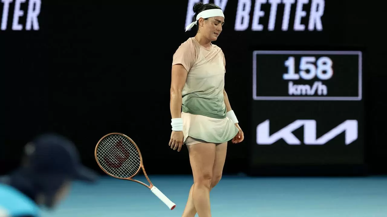 Ons Jabeur and Caroline Wozniacki are out of the Australian Open in the second