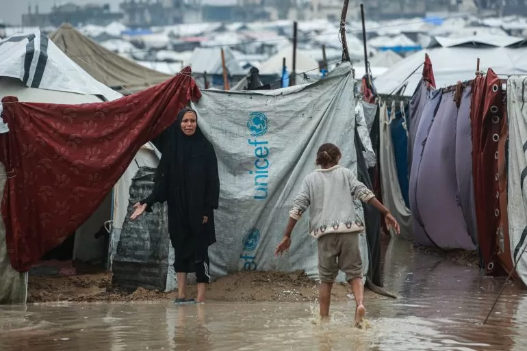 Winter's Cruel Grip: Gaza's Humanitarian Catastrophe Deepens Amidst Blocked Aid
