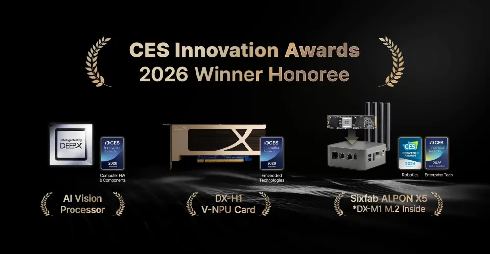 The Future, Now: DEEPX's AI Chips Are Redefining Innovation, Snagging Top CES Honors