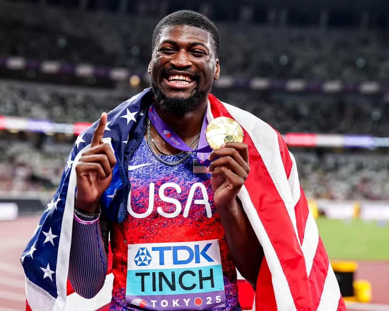 Cordell Tinch: From Factory Floor to 110m Hurdles World Champion
