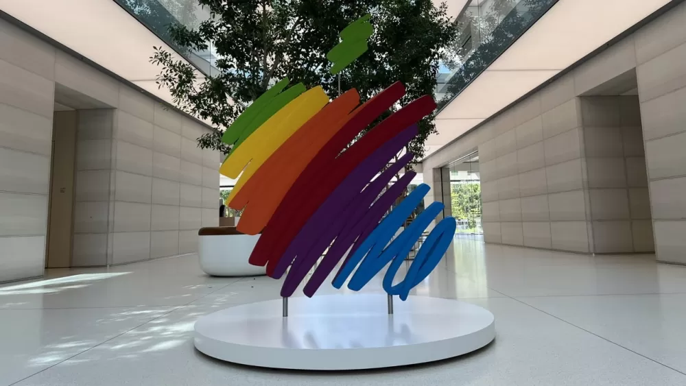 A Golden Milestone: Apple's Private 50th Anniversary Exhibit Revealed at Apple Park