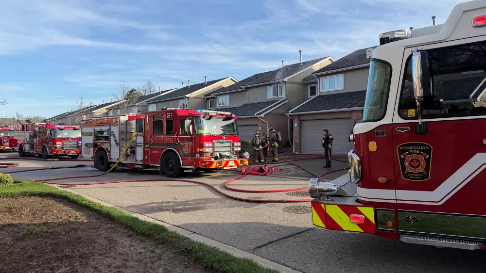 Early Morning Horror: Two Critically Injured in Devastating Mississauga Townhouse Fire