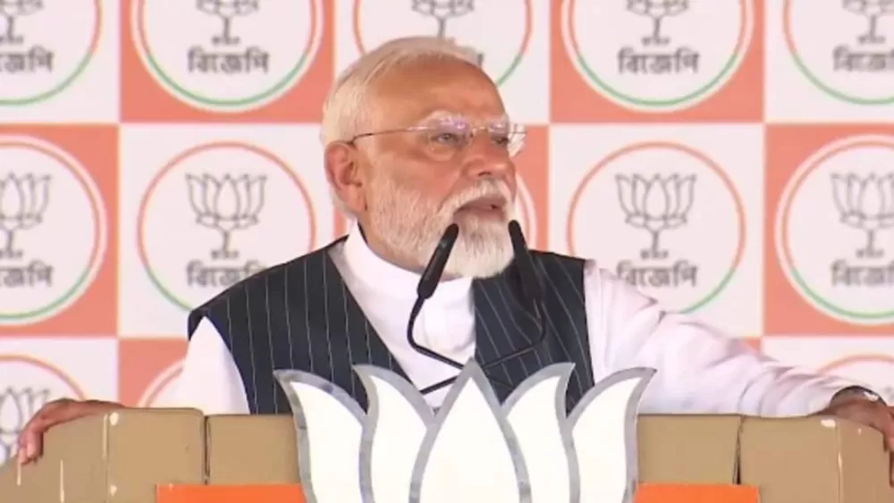 Modi Unleashes Scathing Attack on TMC Over Women's Quota Bill Stance