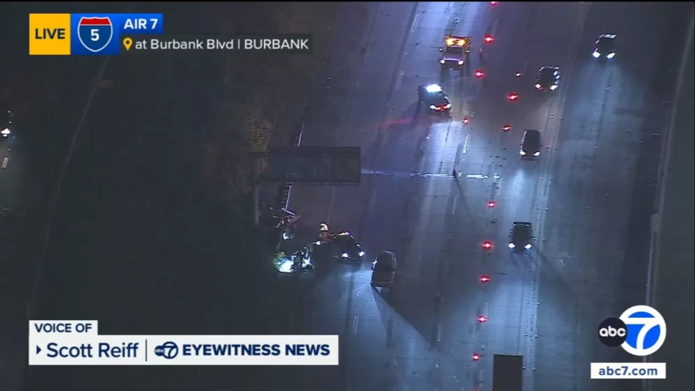 Tragedy Strikes Early: Fatal Crash Shuts Down Northbound 5 Freeway in Burbank
