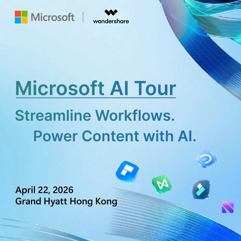 Wondershare's AI Leap: Revolutionizing Business Workflows with PDFelement at Microsoft AI Tour