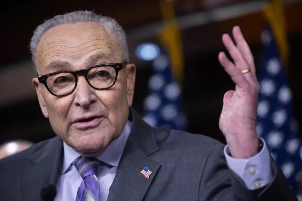 Schumer Blasts Trump's Penn Station Renaming Claim as 'Absolute Lie'
