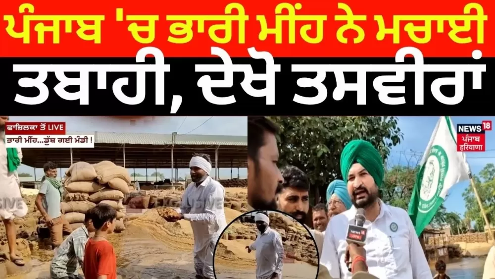 Real Time Data Update Punjab Heavy Rain 2026: Floods, Power Cuts & Real‑time Photos