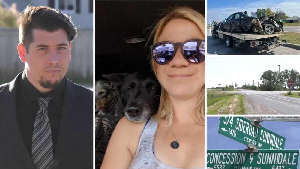 Ontario Driver Sentenced for 173 km/h Crash That Killed a Woman and Her Two Dogs