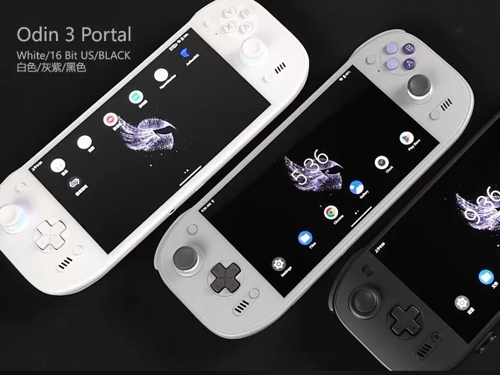 Ayn Odin 3 Portal Gameplay Video Unveils New Colors and Features