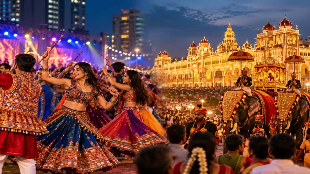 When Garba Meets Dasara: A Bengaluru Debate Over Karnataka’s Cultural Roots
