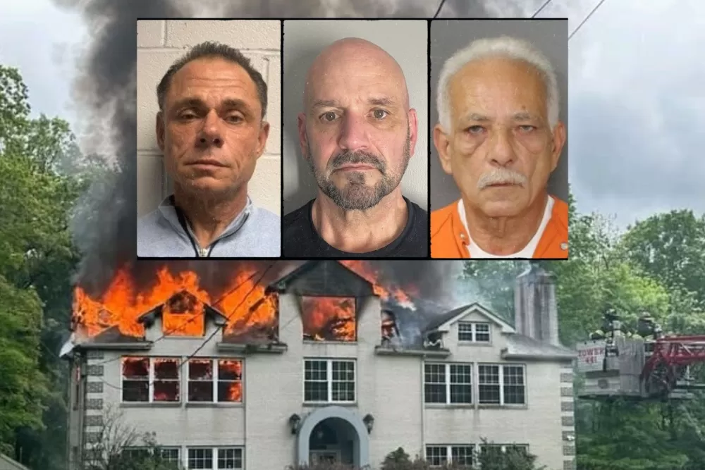 Three New Jersey Men Charged in Upper Saddle River Arson‑For‑Hire Case