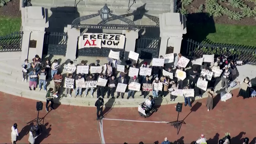 Students Storm Massachusetts State House Demanding AI Regulation