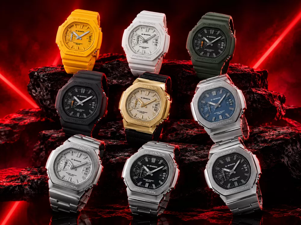 Casio Unveils Nine New Analog G‑Shock Models with Multifunction Date Displays